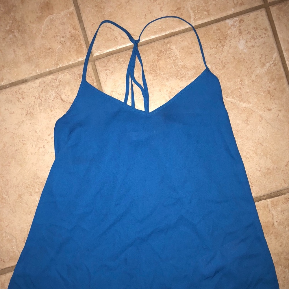 Royal blue Abercrombie tank top